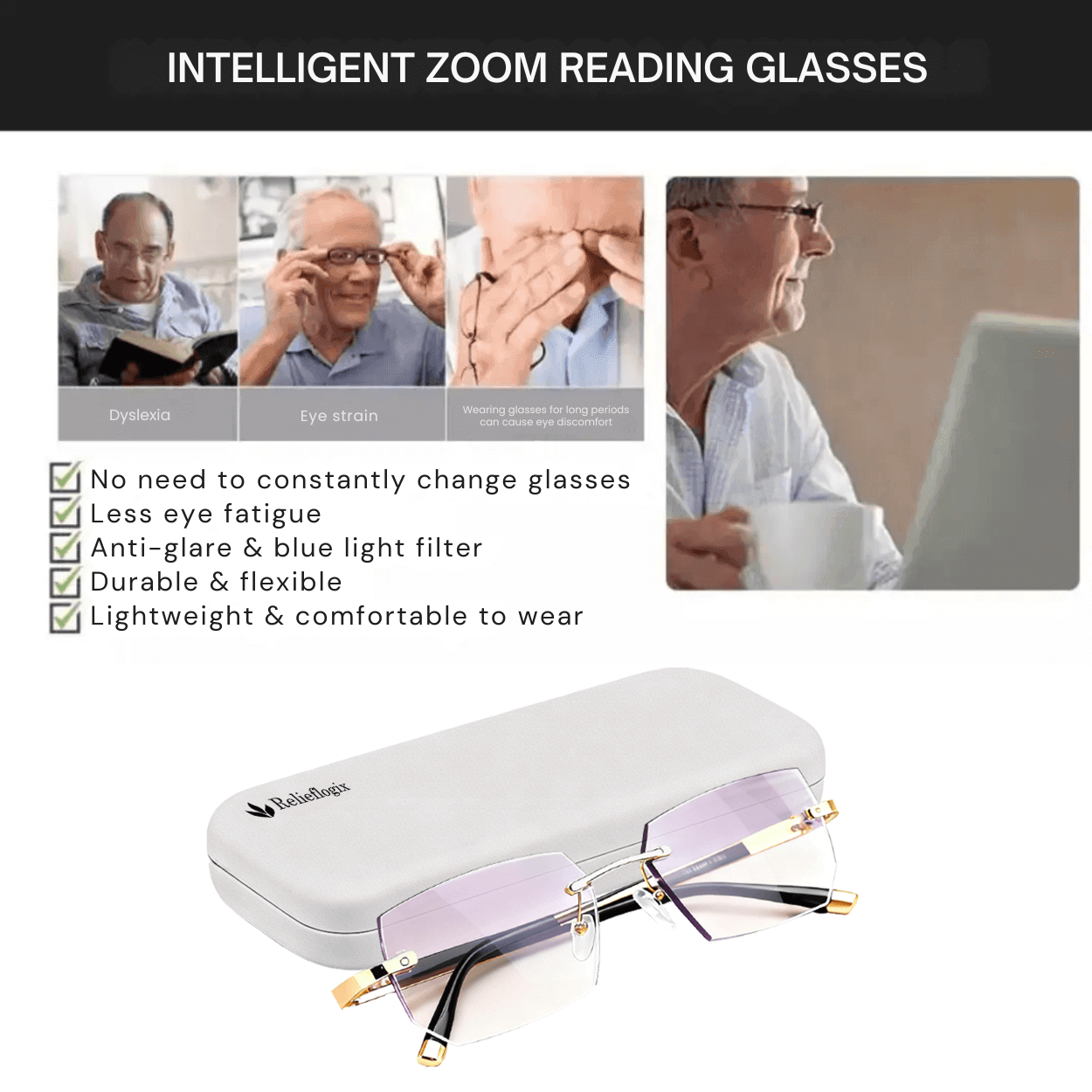 Relieflogix - The glasses that change everything